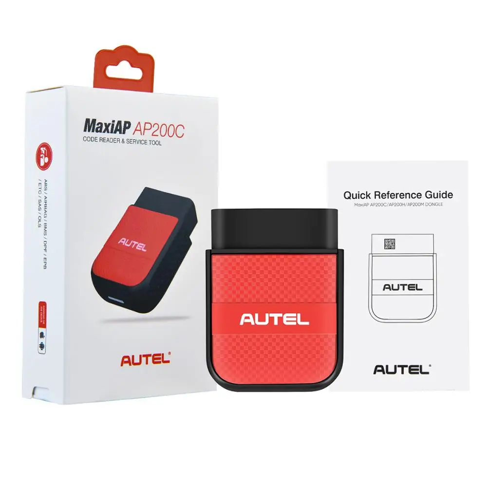 Autel AP200C беспроводной сканер OBD2 считыватель кодов Bluetooth + 8 горячих услуг ABS Bleed