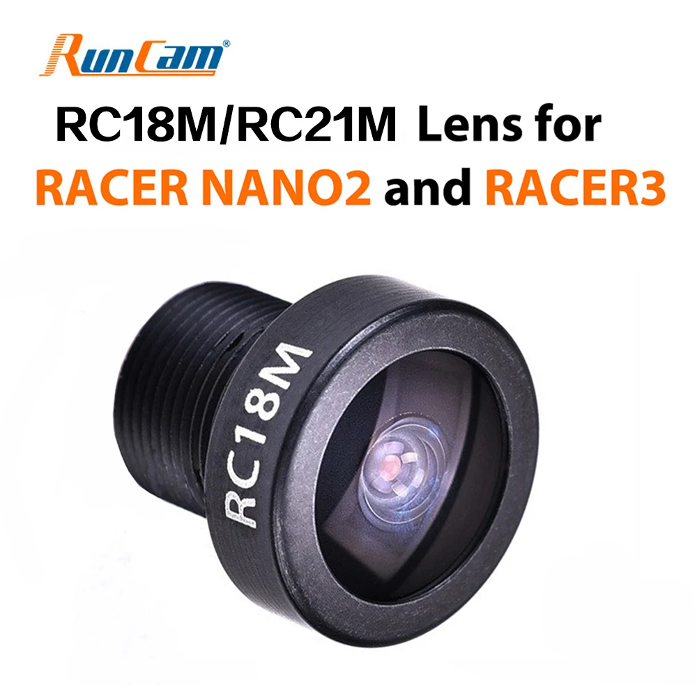 RunCam RC18M/RC21M 1 8 мм/2 мм Замена FPV/объектив для гоночного серия Micro Swift/Sparrow 1/2 Робин Racer3