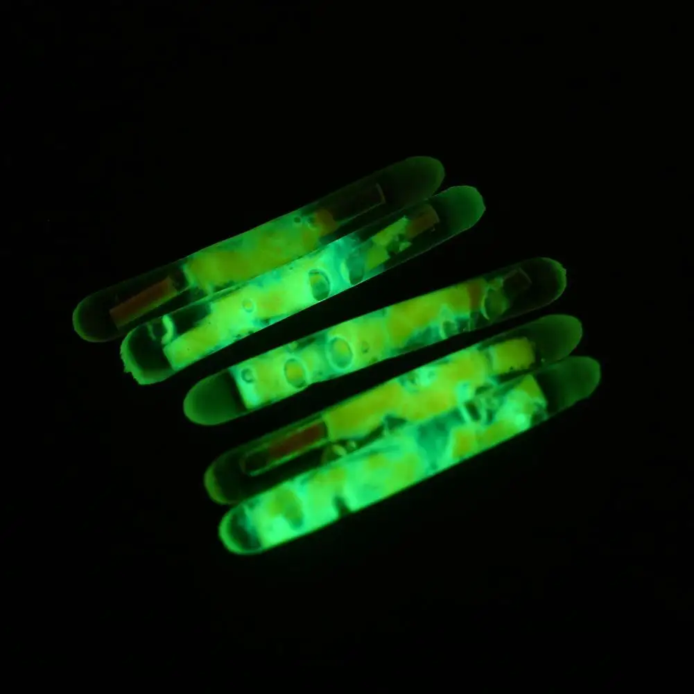 

Light Fishing Fluorescent 50Pcs Stick Night Float Lightstick on Dark Clip
