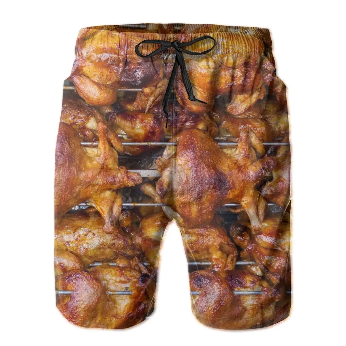 

Summer Men Causal Short Breathable Quick Dry Funny Novelty Sausage Party,Food Party Sports Eat Male Shorts