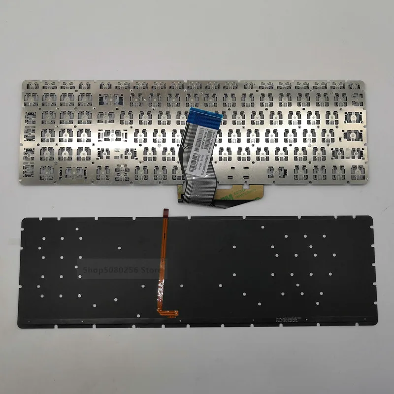 New US Keyboard For HP Pavilion 15-ab 15-ak 15-bc 17-ab 15-ab000 15-AE 15-AH 15-AU Silver Backlit | Компьютеры и офис