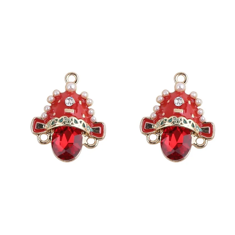 

DIY Earrings accessories face Chinese style Beijing Opera Huadan Xiaosheng temperament 2021 new fashion earrings earrings earrin
