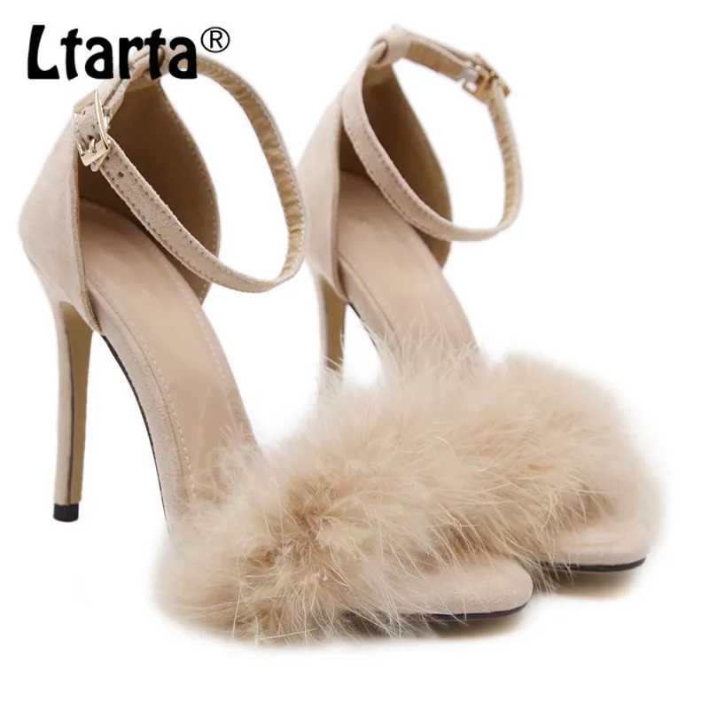 Туфли LTARTA женские на высоком каблуке пикантные босоножки тонкий каблук весна