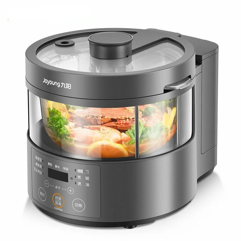 

Joyoung Steam Electric Rice Cooker 3L Household Multifunctional Mini Rice Soup Separation Uncoated Glass Liner