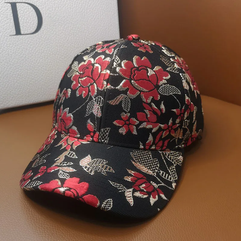 HT147 Модные женские и мужские вышитые принт шляпа бейсболки для женщин модные