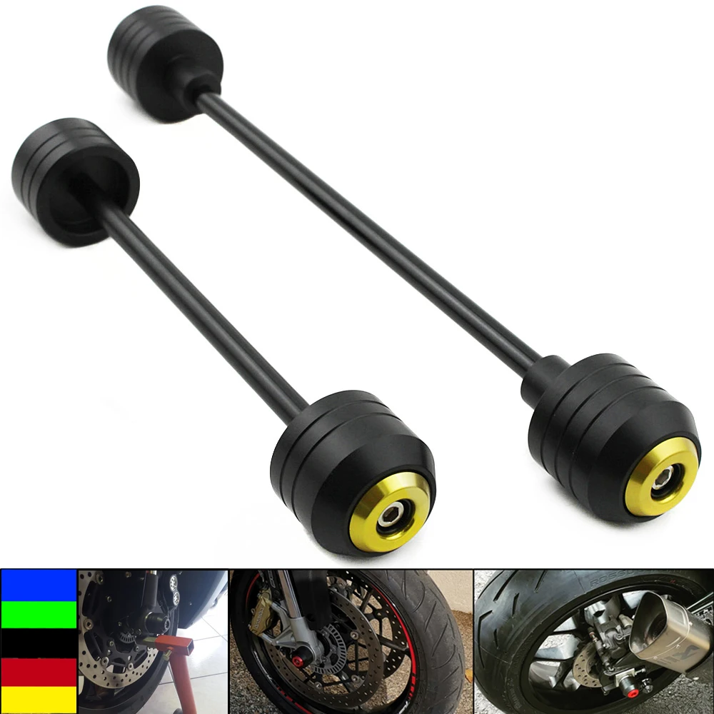 Защита от ударов переднего и заднего колес вилки для APRILIA тысяч RSV1000 98-10 RSV4 RSV4R 09-15