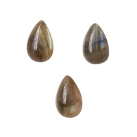 5pcs natural stone genuine labradorite cabochons teardrop shape 6x9mm jewelry making craft material for earring ring diy pendant