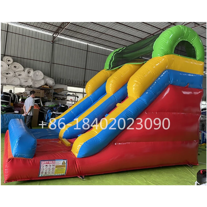 Бесплатная доставка коммерческая надувная водная горка для детей большой