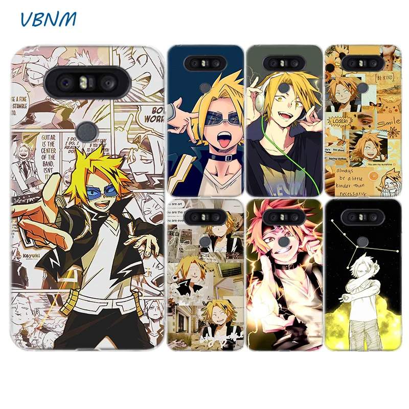 Силиконовый чехол для телефона Denki Kaminari My Hero академия LG G8S G7 G6 G5 G4 V50 V40 V30 V20 V10 Q7 Q8 Q6 K8