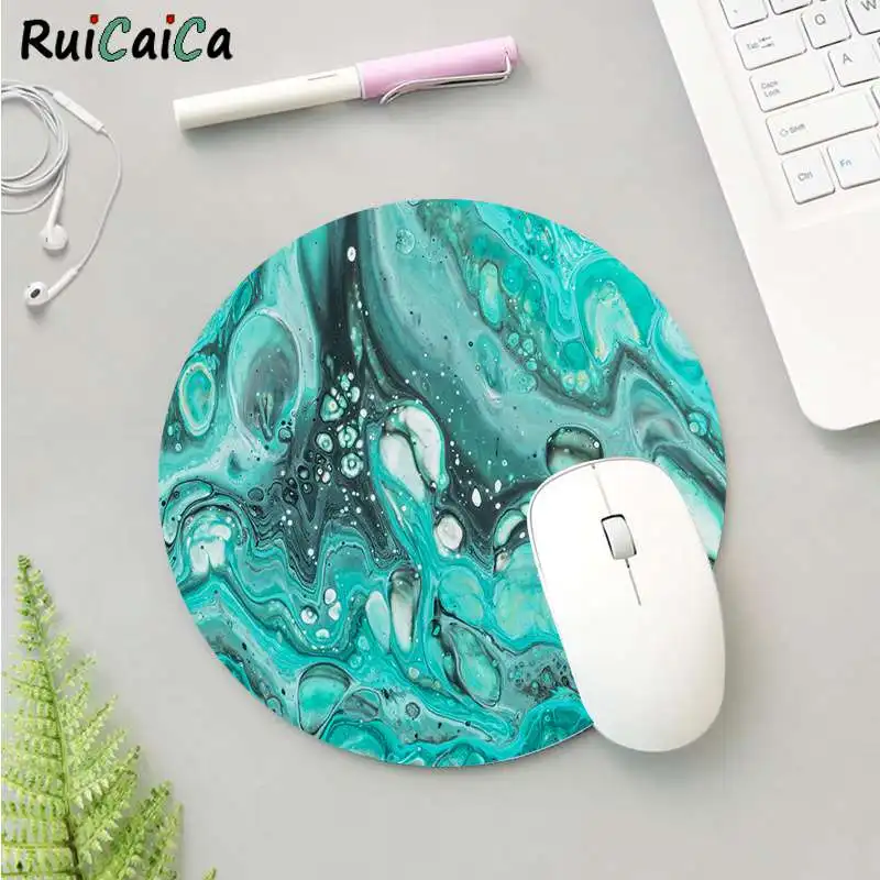 

RuiCaiCa Cool Fashion Strata Liquid Unique Desktop Pad Game Lockedge Mousepad Anti-Slip Laptop PC Mice Pad Mat gaming Mousepad