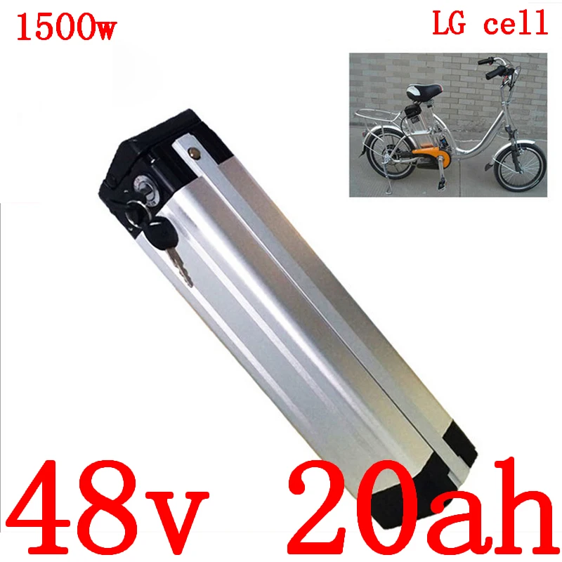 Литиевая батарея 48V 1000W 1500W литиевая 20AH для электрического велосипеда Ebikbe 10ah 13ah 14ah