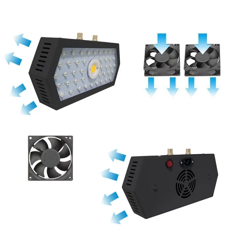 Лампа для выращивания светодиодный Grow светильник 1000W полный спектр завод ing Fitolampy