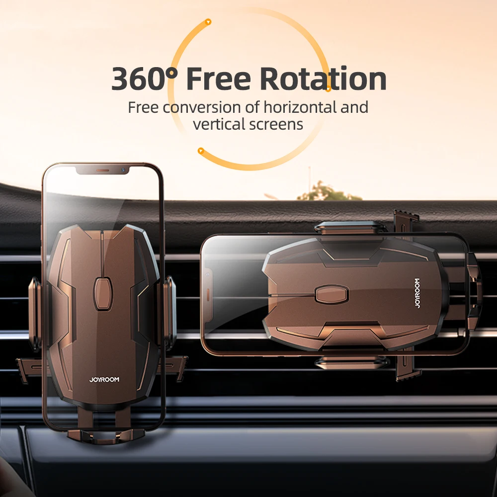 Car Phone Holder For Air Vent 360 Rotation Stable Phone Holder Stand In Car For iPhone Samsung Huawei Xiaomi Phone Accessories