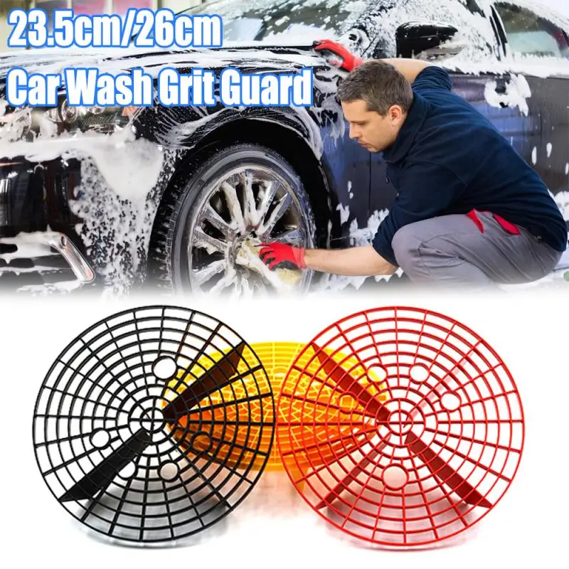 

Car Wash Grit Guard Insert Washboard Water Bucket Scratch Dirt Filter Car Cleaning Tool Wash Accessories 23cm/26cm