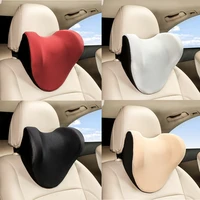 universal car neck pillow 1 pcs u shape car seat pillows headrest cushion support memory foam ice silk auto accessories interior