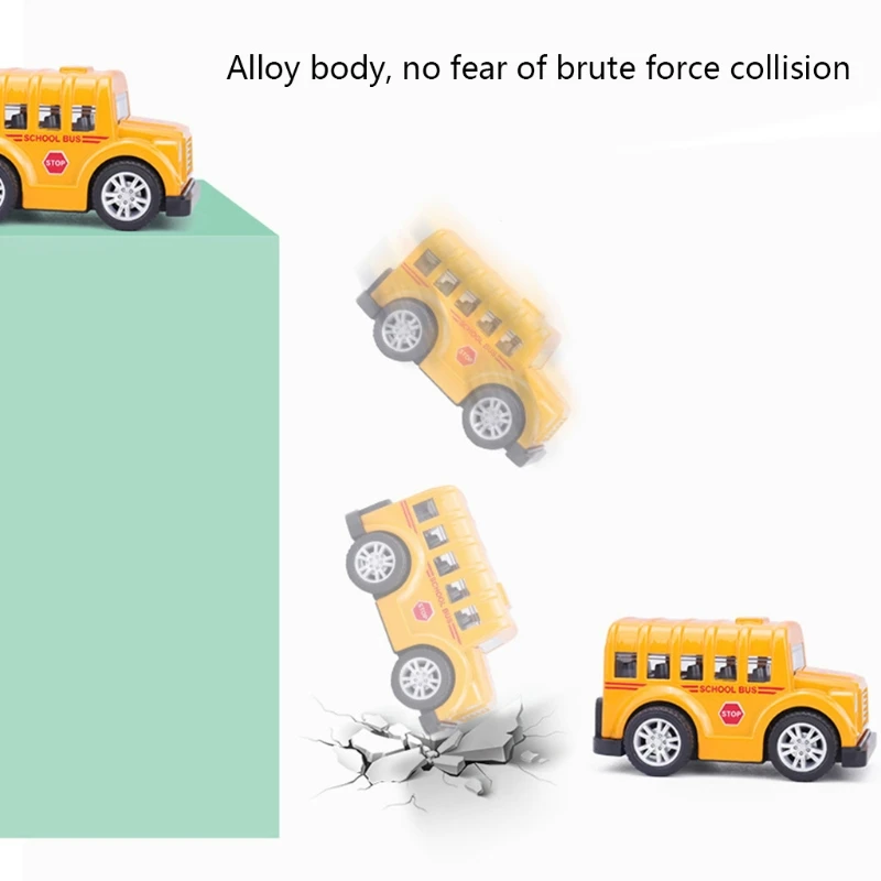 

4pcs Baby Alloy Car With High Quality Anti Fall, Suitable For Baby To Grasp For Baby 3 4 5 Years old Toddler