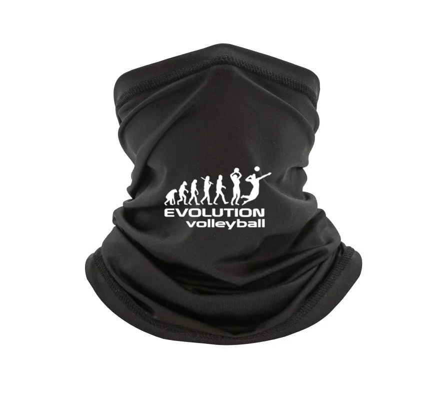 Эволюция волейбол Спортивная мужская футболка шарф подарок Размер S XXL|Мужские