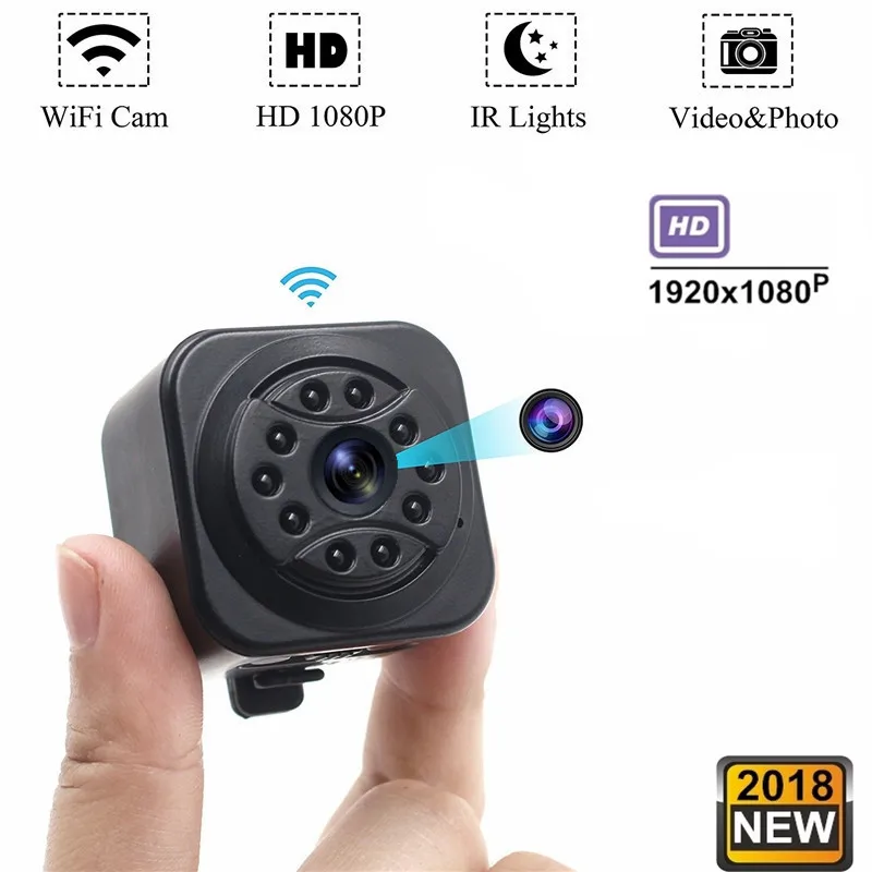 HD мини камера Wifi IP 1080P ИК Ночное Видение микро DV DVR Поддержка обнаружения движения