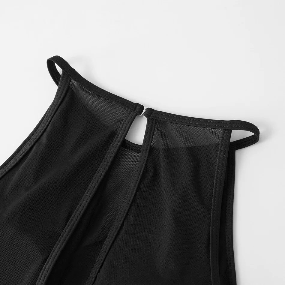 Купальный костюм для мамы и дочки семейная одежда летние купальные костюмы с