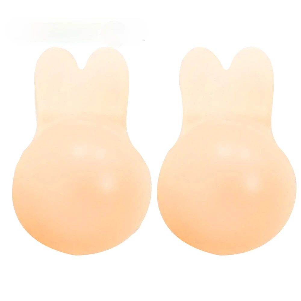 

Explosive Style Invisible Breast Lift Sticker, Female Anti-bump Silicone Nipple Sticker, Rabbit Ear Silicone Breast Lift Sticker