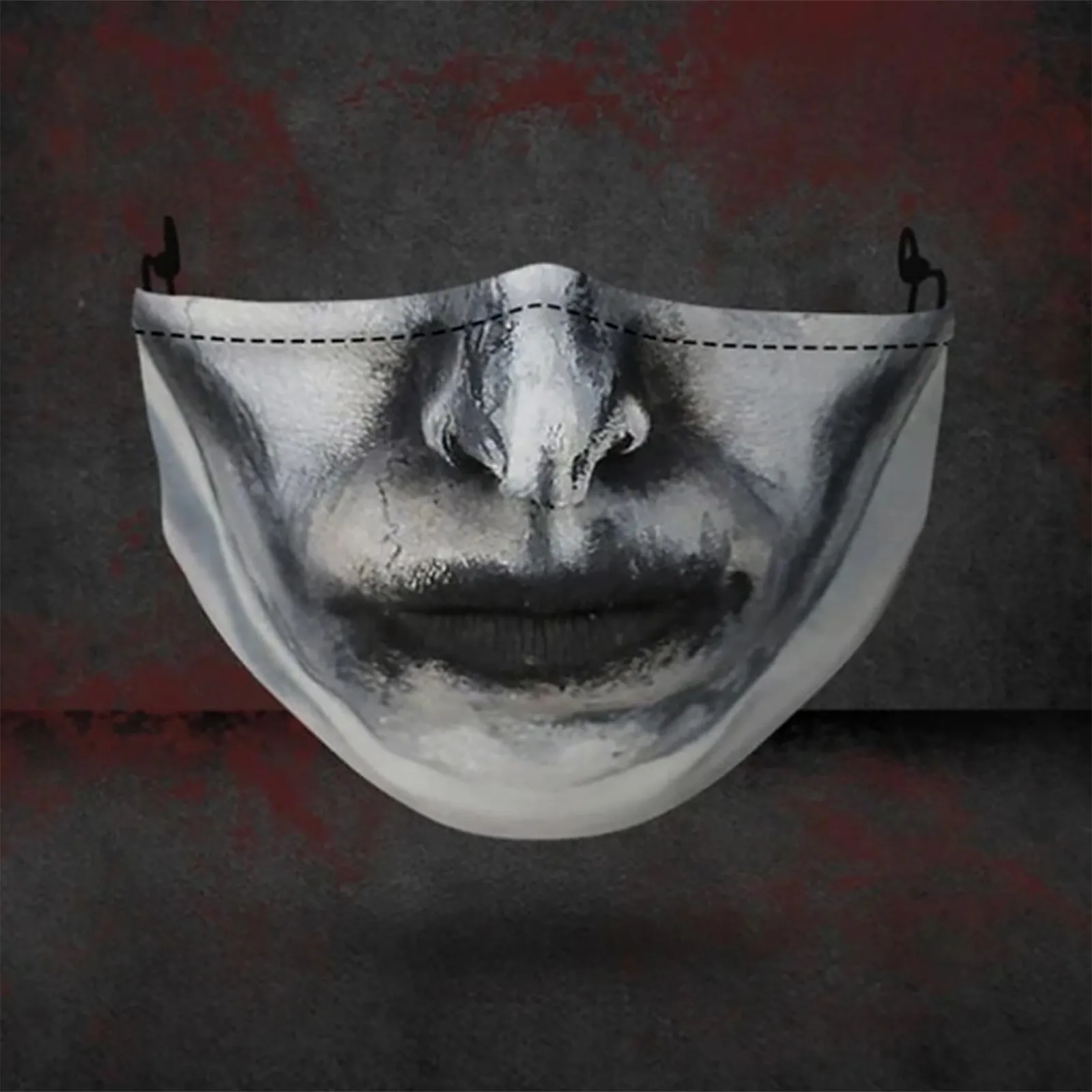 Женская Черная хлопковая маска для лица|Аксессуары костюмов| |