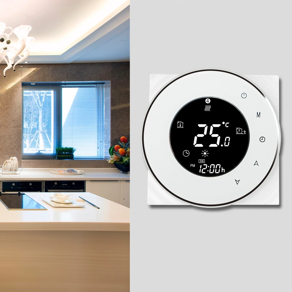 Water Heating Thermostat Smart WiFi Digital Temperature Controller Voice Control Compatible with Amazon Echo/Google Home/IFTTT |