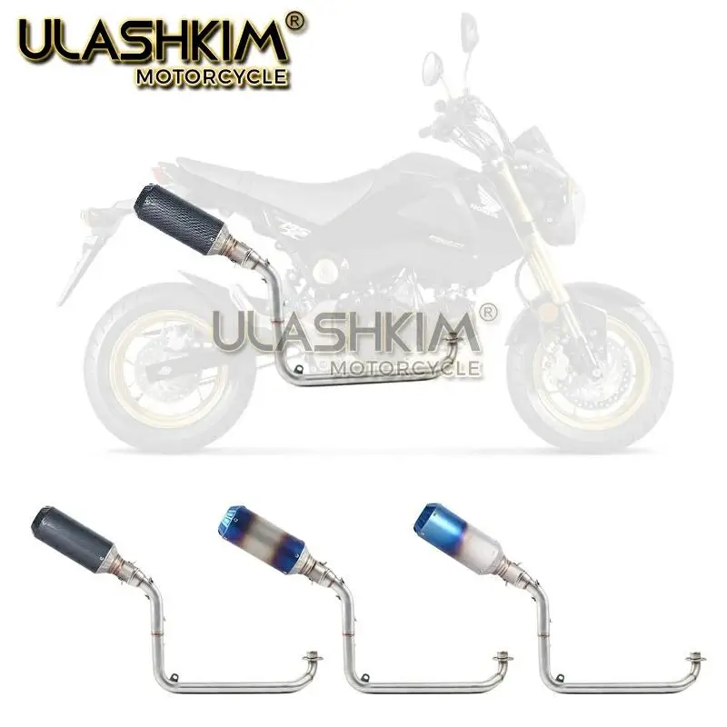 M3 мотоцикл полная система глушитель среднего подключения трубы слипоны для HONDA