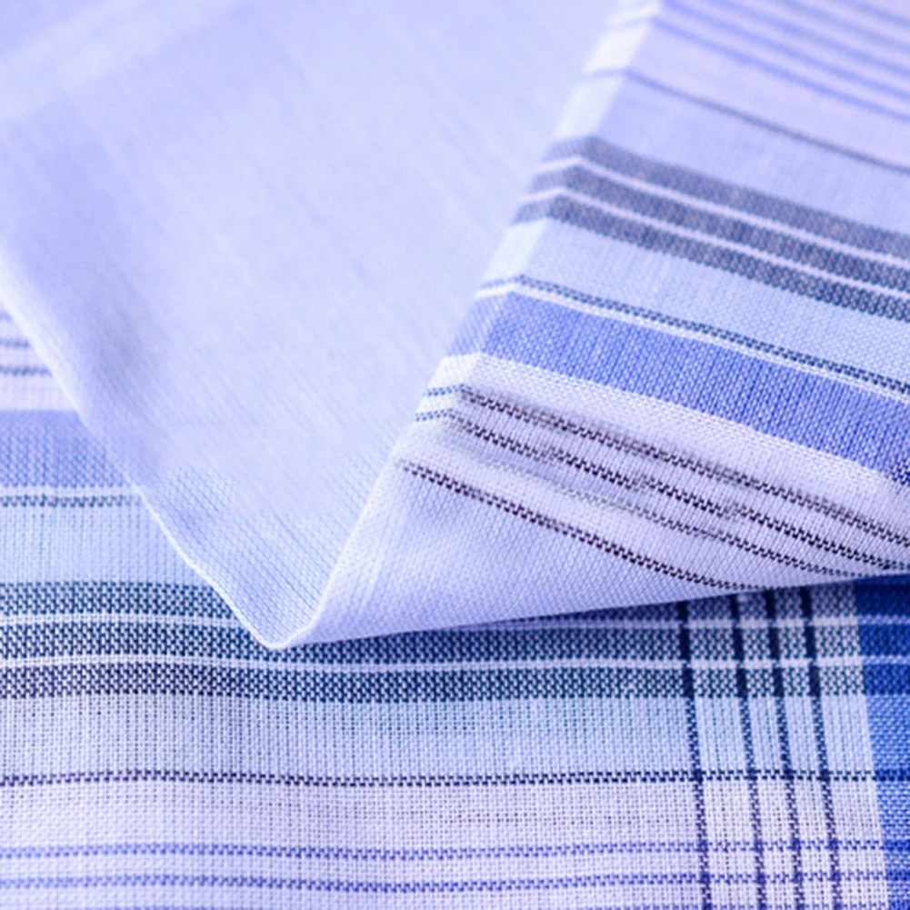 38*38 см случайный женский классический клетчатый платок Карманный 100% хлопок