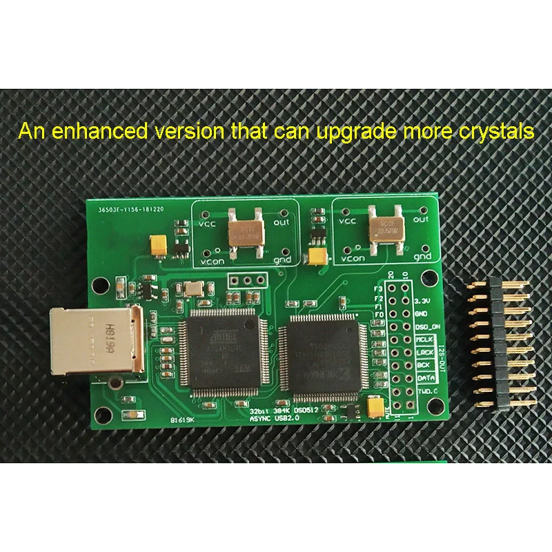Плата декодера ATSAM3U1C XC2C64A DU1 интерфейсная DAC декодер поддержка DSD512 32 бит 384K I2S DSD