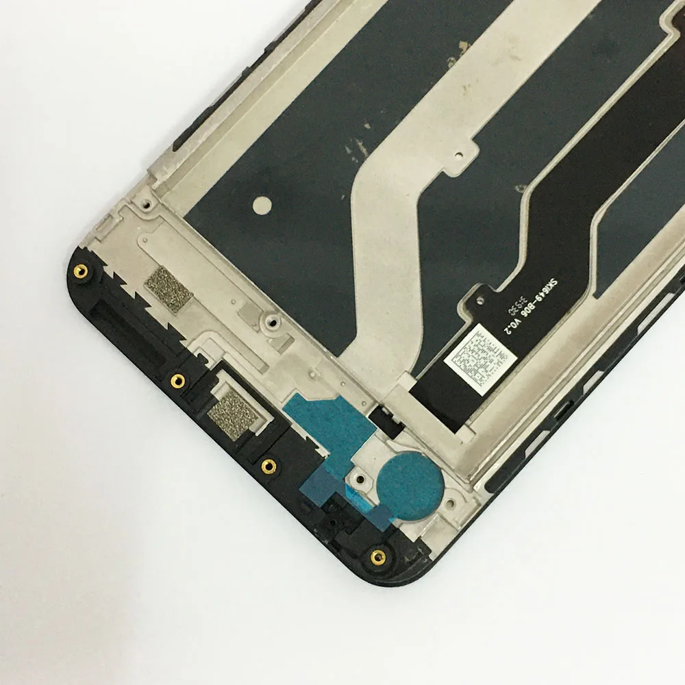 С рамкой 6 49 дюйма для ZTE Blade 20 Smart V1050 ЖК дисплей с сенсорным экраном стеклянный