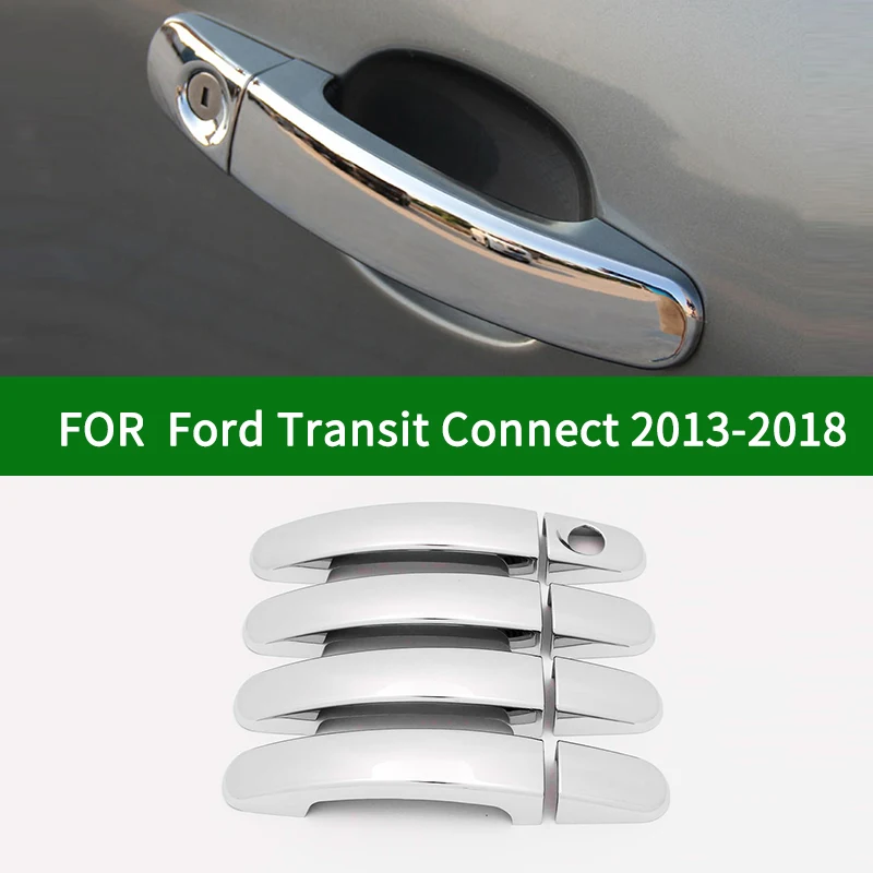 Аксессуары для Ford Transit Connect 2013 2018 глянцевые хромированные серебристые чехлы на