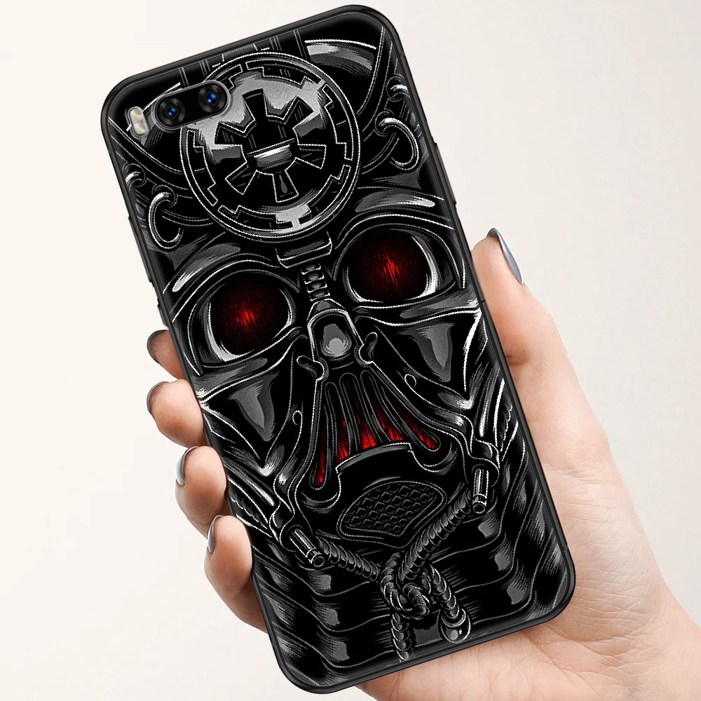 Чехол для телефона с японской маской Oni samurai Xiaomi Mi Note 8 9 10 11 9T 10T A3 Lite Pro Ультрачерный