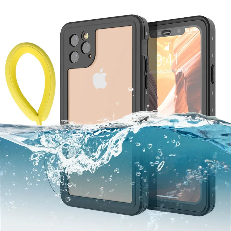 Ударопрочный чехол для подводного плавания iPhone 11 Pro занятий спортом на открытом