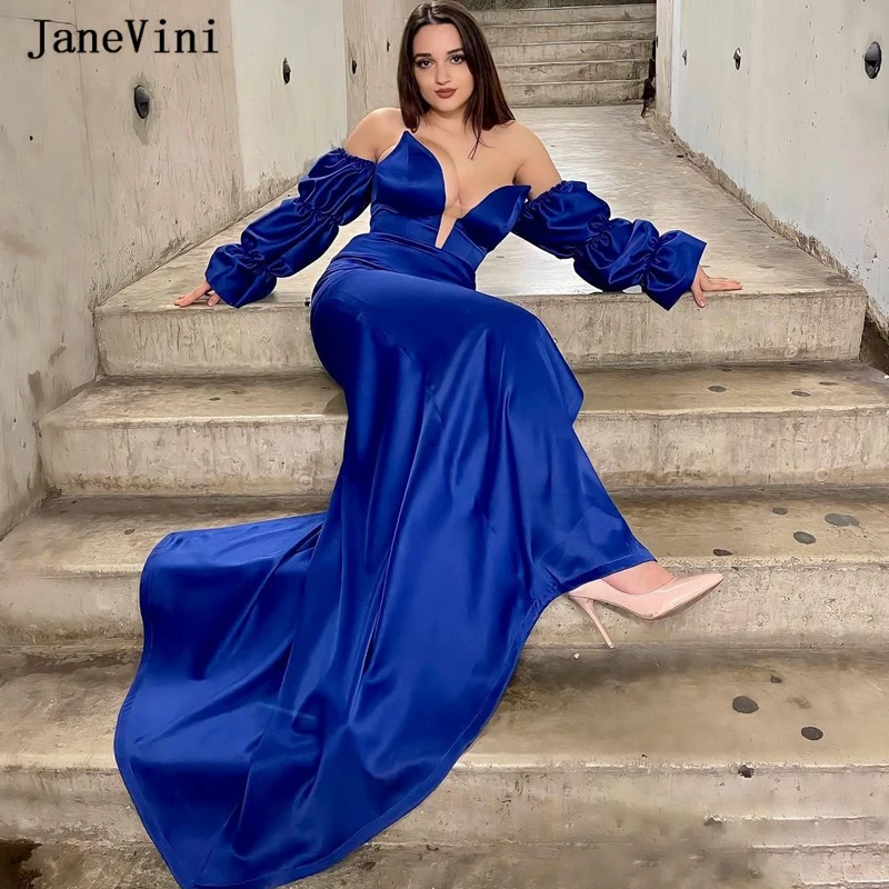 

Женское вечернее платье-корсет с длинным рукавом и глубоким V-образным вырезом