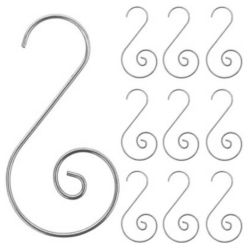 

Tree Decoration Hook-Christmas Tree Decoration Wire Hook 120 Pieces