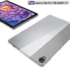 Силиконовый чехол для Lenovo Tab P11 2020, 11 дюймов, TB-J606F, J606N, J606L, 11 дюймов, прозрачный мягкий чехол из ТПУ для планшета