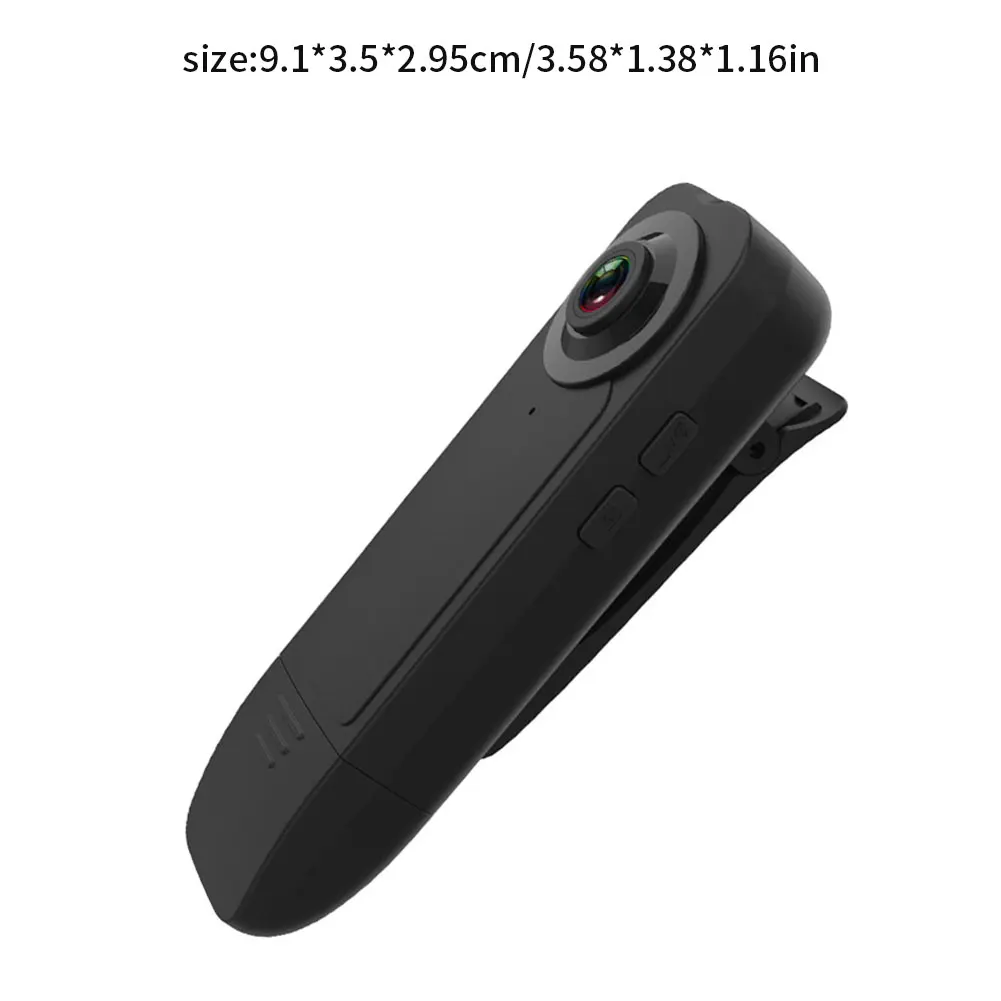 

New Wearable HD 1080P Min Camera Video Recorder With Night Vision Motion Detection Small Security Cam For Home Outside Camcorder