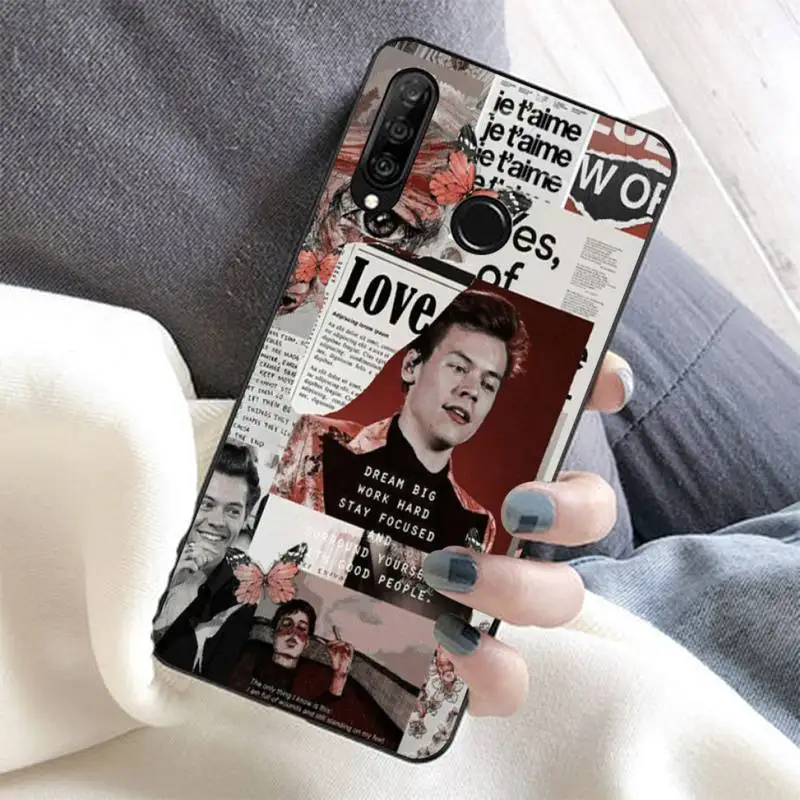 

Yinuoda Hot Singer Harry Styles One Direction Phone Case for Huawei Honor 10 8X 9 10 lite view 20 8c 9X pro 5A play