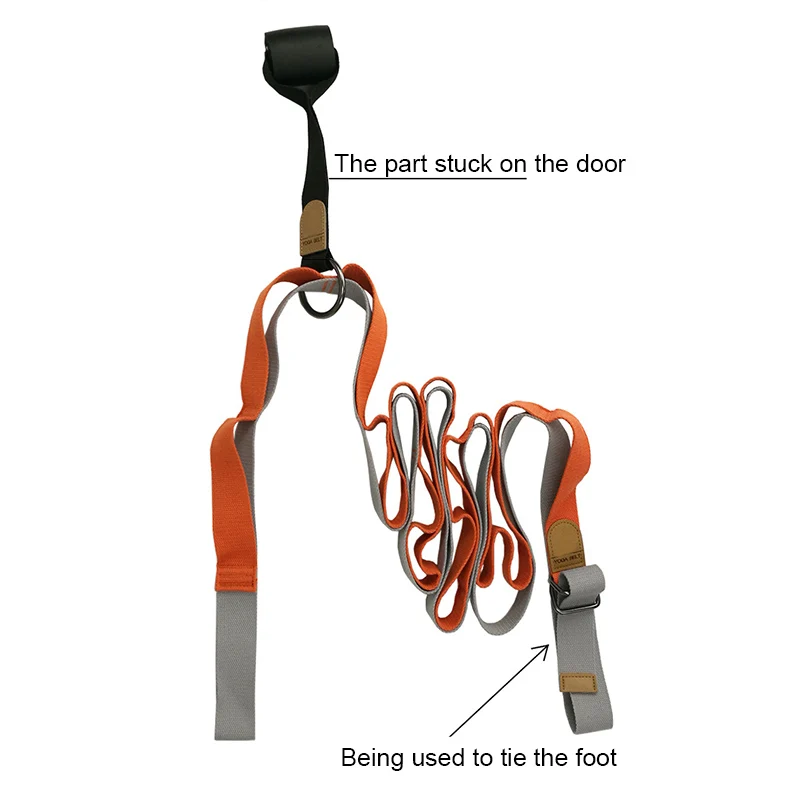 Дверной гибкий растягивающийся носилки для ног ремень балета Cheer Dance гимнастика