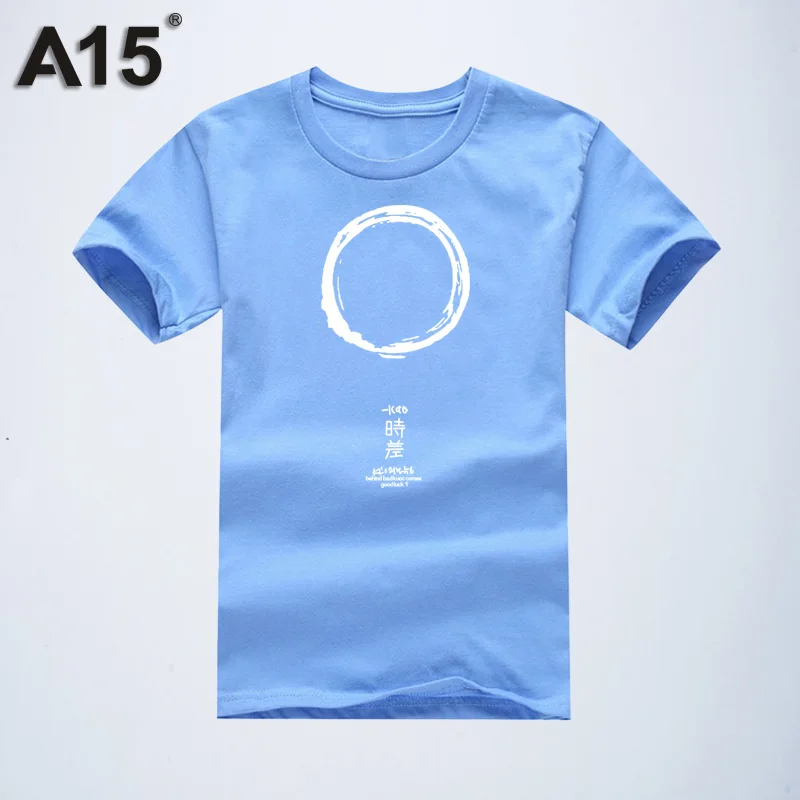 K4TBZ83Skyblue A15/ г. Футболка для больших мальчиков, летняя хлопковая футболка с короткими рукавами для подростков 6, 8, 10, 12, 14 лет футболка для маленьких девочек - Цвет: K4TBZ83Skyblue