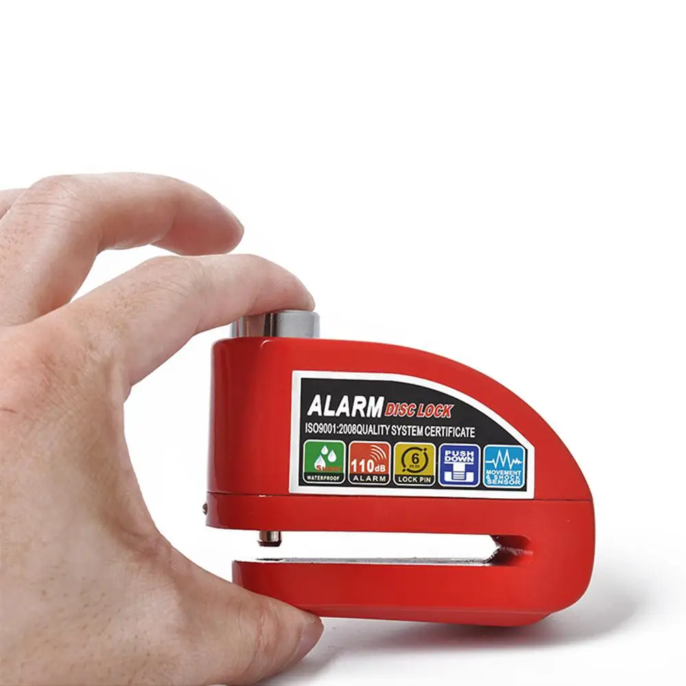 Мотоцикл электрический автомобиль Противоугонный дисковый тормозной замок