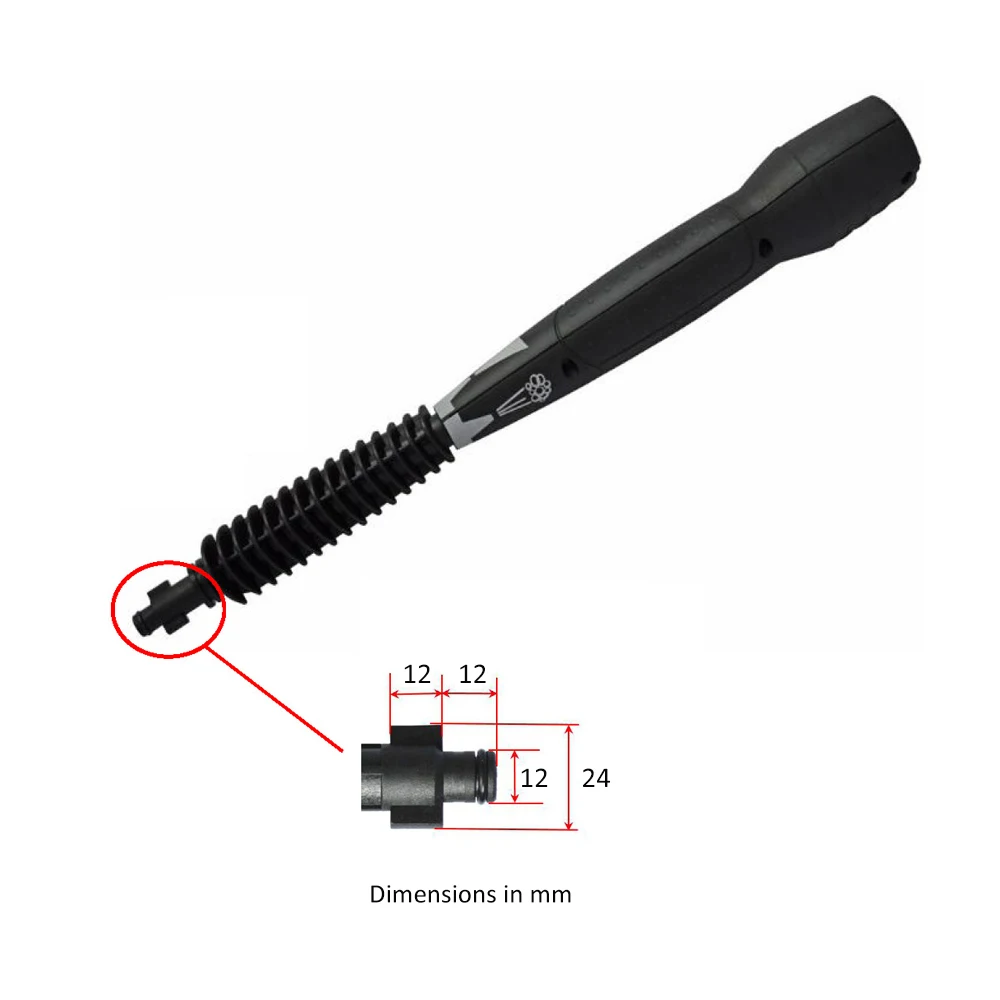 Сменный распылитель для автомойки струйный водяной пистолет насадка сопла