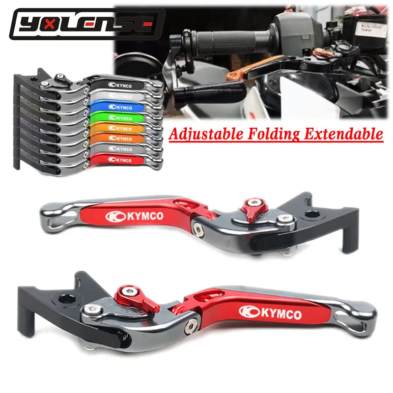 

For KYMCO DownTown 350 300i Xciting 250 CK250T 300 CK300T ABS 400 500RI S400 K-XCT 300 NIKITA 200/300I CNC brake lever clutch