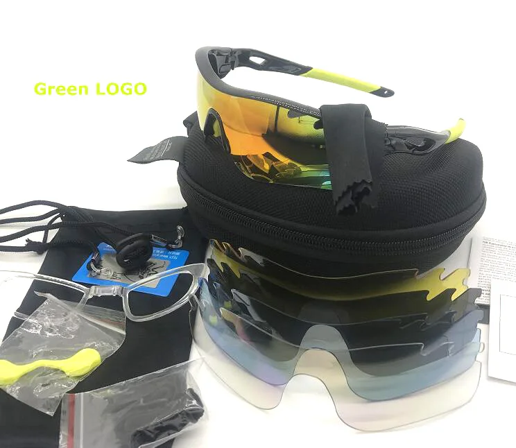 5 Lens Polarized 03 Поляризационные очки с 3 линзами для горной дороги, гоночного велосипеда, спортивные очки для бега, езды на велосипеде, солнцезащитные очки для мужчин и женщин, велосипедные очки - Цвет: 5 Lens Polarized 03