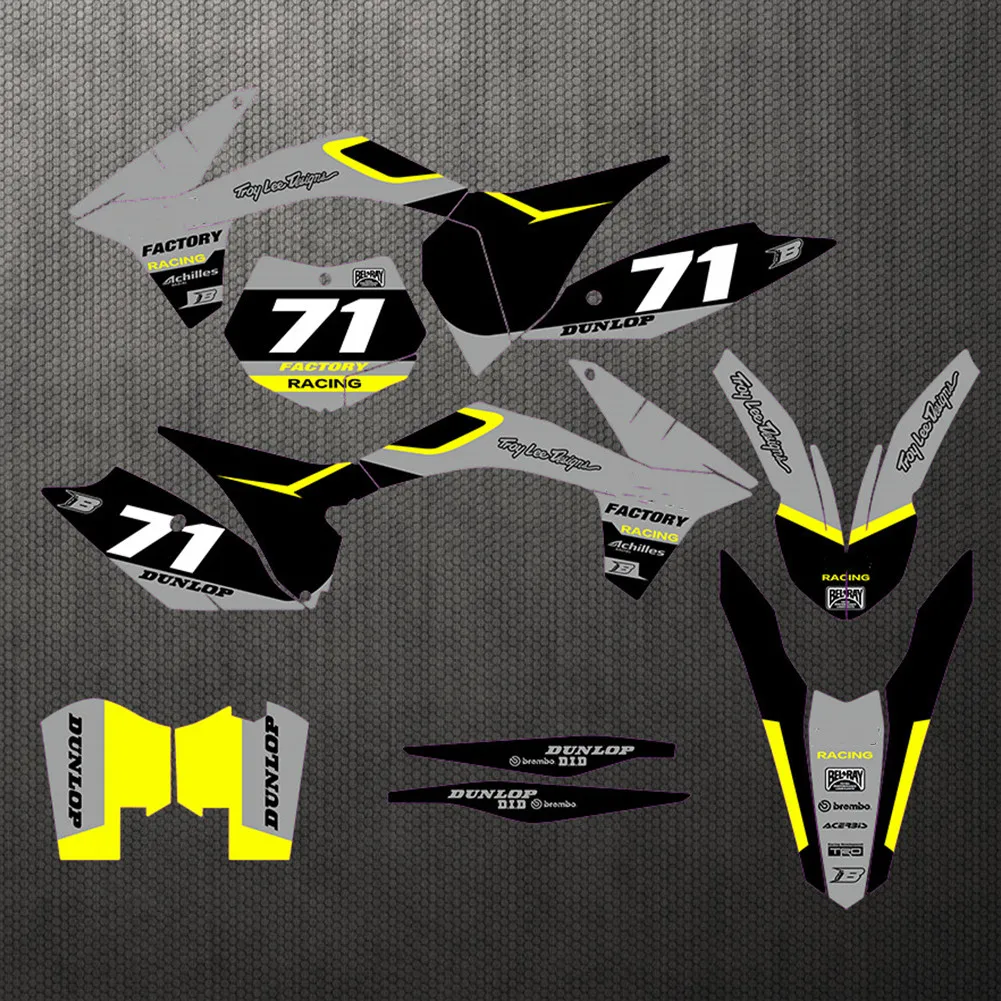 Для KTM EXC XCW 2012 2013 графические фоны наклейки Наборы наклеек для SX SXF XC XCF 2011 125-200 250 300