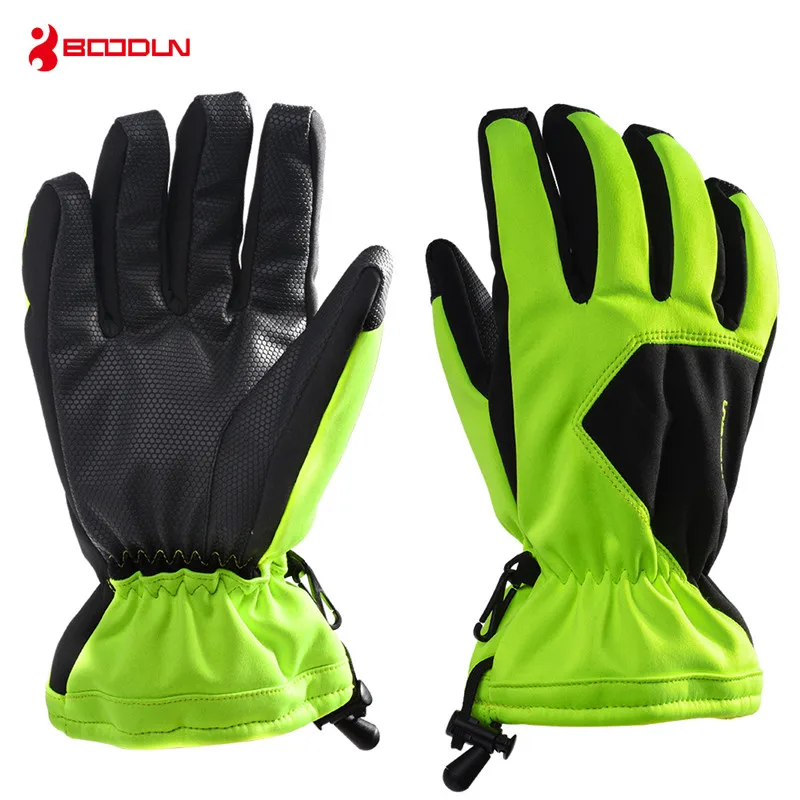 Boodun 5 цветов мужские и женские перчатки для сноуборда утолщенные теплые