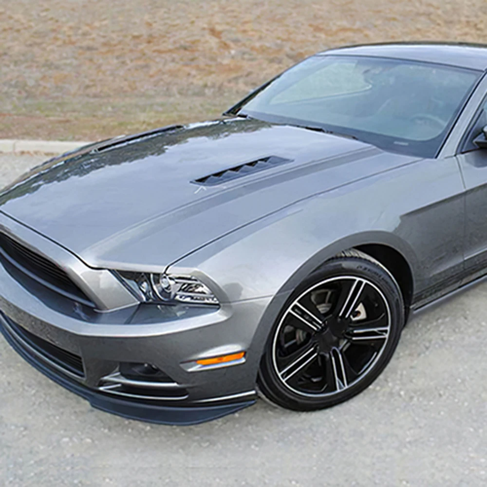 

1 Pair Universal Practical Hood Vents Durable Engine Hood Dome Louvers Window Cooling Panel for Decoration Car Refit