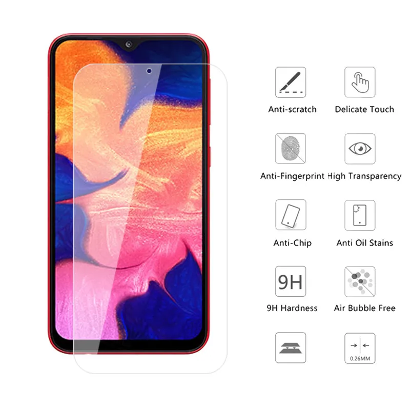 Закаленное стекло для samsung galaxy a10 a50s a30s a20e a51 a70 a80 a71 a10s Защитная пленка экрана 3 1