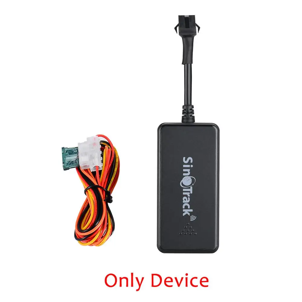SinoTrack gps трекер GSM GPRS устройство слежения за автомобилем монитор локатор пульт дистанционного управления ST-901A+ для мотоцикла с бесплатным приложением - Цвет: Only Device