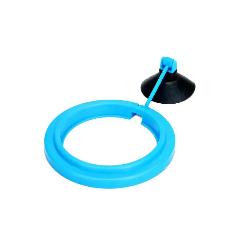 

New Aquarium Feeding Ring Fish Tank Station Floating Food Tray Feeder Square Circle Accessory Water Plant Buoyancy Suction Cup 2